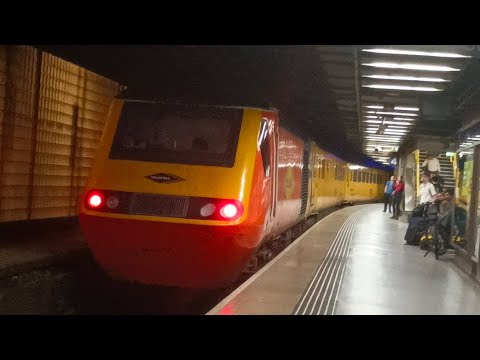 Network Rail Class 43290/277 NMT Passes Sunderland Station