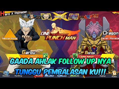 Tunggu Kabuto SSR+ Datang, Ku Bantai Kau Garou !!! - HxM - OPM The Strongest Indonesia