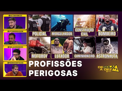 QUAL É A PROFISSÃO MAIS PERIGOSA DE TODAS? | DE SOLA A DEZ