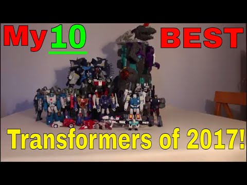 GotBot Counts Down His 10 Best Transformers for 2017