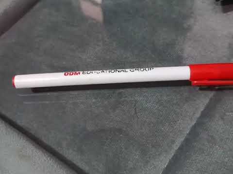 Promotional plastic pen