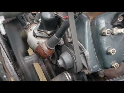 1940 Ford Fordor Deluxe stock Flathead V8 running at idle.