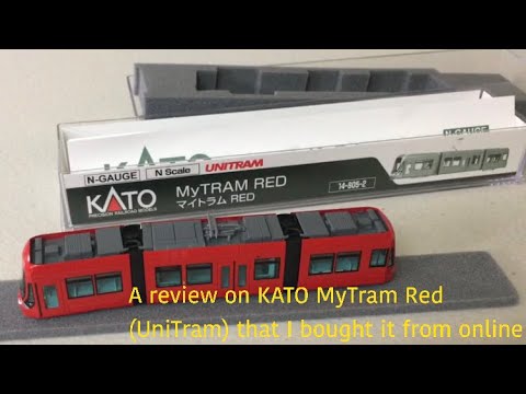 A review on KATO MyTram Red (UniTram) that I bought it from online (Read description)