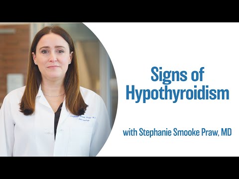Signs of Hypothyroidism | UCLA Endocrine Center