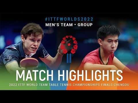 Highlights | Tomas Polansky (CZE) vs David Xu (CAN) | MT Grps | #ITTFWorlds2022