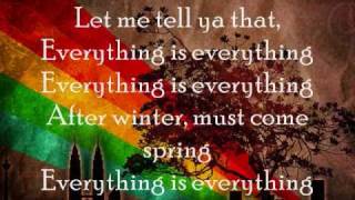 Everything is Everything- Lauryn Hill lyrics