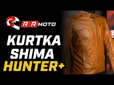 SKÓRZANA KURTKA MOTOCYKLOWA SHIMA HUNTER+