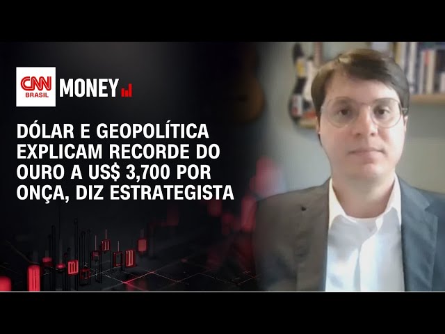 Dólar e geopolítica explicam recorde do ouro a US$ 3,700 por onça, diz estrategista | Money News