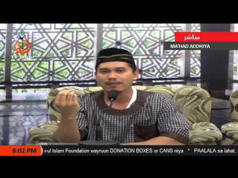 Kalabbiyahan sin Manga Sahabat - Sheikh Hayder Buddin (Tausug)