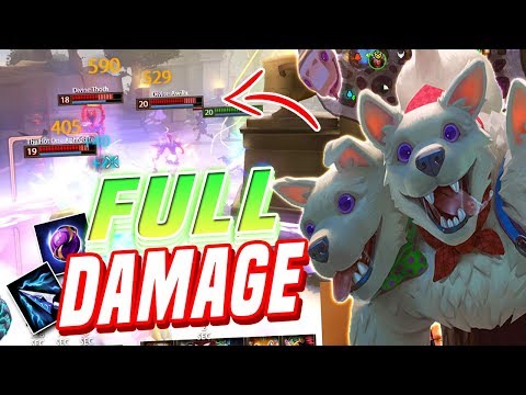 Smite: FULL DAMAGE Cerberus Mid Build - YOU CAN 2 HIT PEOPLE!?