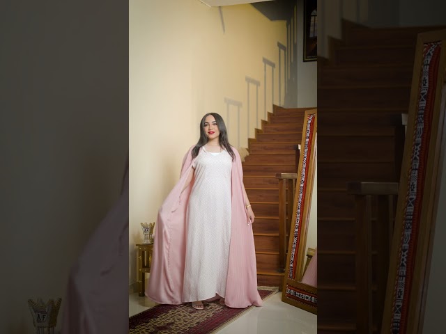 جلابية همس الورد الملكي