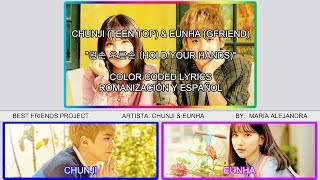 CHUNJI (TEEN TOP), EUNHA (GFRIEND) "왼손 오른손 (Hold Your Hand)" [COLOR CODED] [ROM|SUBESPAÑOL LYRICS]