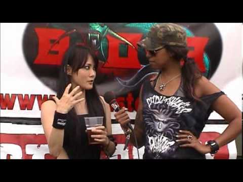 Doris Yeh (Chthonic) interview @Bloodstock 2012 with Sophie.K (TotalRock)