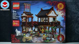 LEGO Chinese Festivals 80121 Ancient Moon Gazing Inn - LEGO Speed Build Review