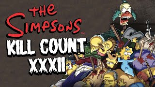 The Simpsons Treehouse of Horror 32 KILL COUNT