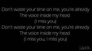 Blink 182  - I Miss You  (Boyce Avenue cover) (lyrics)