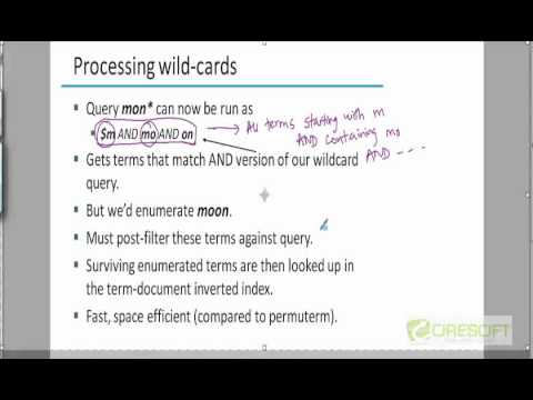 WDM 29: Wild Card Query Handling Using K-Gram Index
