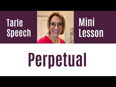 如何給PERPETUAL發音 - #SHORTS快速英語發音迷你課程 (How to Pronounce PERPETUAL - #SHORTS Quick English Pronunciation Mini Lesson)
