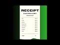 Kuatro Ka H Receipt Visualizer