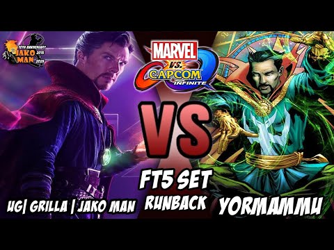 MVCI FT5 Set Runback - UG| Grilla | Jako Man (Thanos/Dr.Strange) VS Yormammu (Dr.Strange/Sigma)