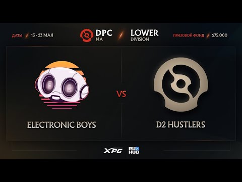 Electronic Boys vs D2 Hustlers, Dota Pro Circuit 2021 NA S2, bo3, game 2 [Lex & Lost]