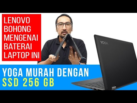 Laptop 2-in-1, Touch Screen, 4 Core, SSD 256GB yang Murah: Review Lenovo Yoga 330