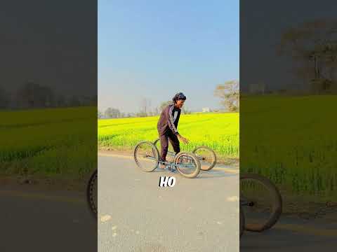 Велосипед с 5 колёсами — зачем? 😳