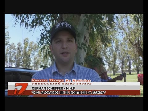German Scheffer N.H.F  - “Nos apoyamos en el norte de la Pampa”