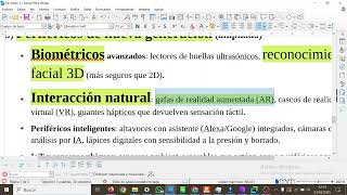 TICO.1.B.1.5. Input/Output Systems: Peripherals. TIC1BACH Classification IES Monterroso