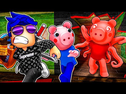 FUGGIAMO DALLA NUOVA CASA DI PIGGY SU ROBLOX!!!