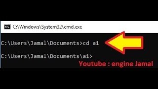 How to open folder in CMD (Command Prompt)  Windows