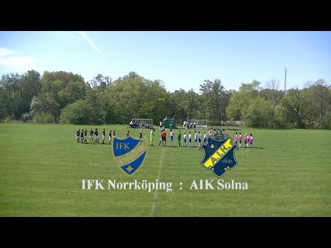 Träningsmatch mot AIK