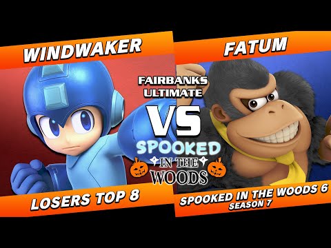 Spooked in the Woods 6: WindWaker (Mega Man, DK) vs Fatum (DK) - SSBU Losers Top 8