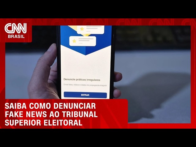 Eleições 2026: saiba como denunciar fake news ao TSE | LIVE CNN