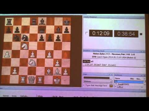 A 4.11.  IM Eylon  NAKAR -  GM  Petr NEUMAN 1 -  0
