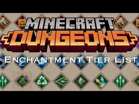 Dybo37 - I Ranked ALL Minecraft Dungeons ENCHANTMENTS! (Tier List)