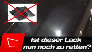 Können wir das noch retten oder zerstört euch dieses Poliertuch für immer den Lack?