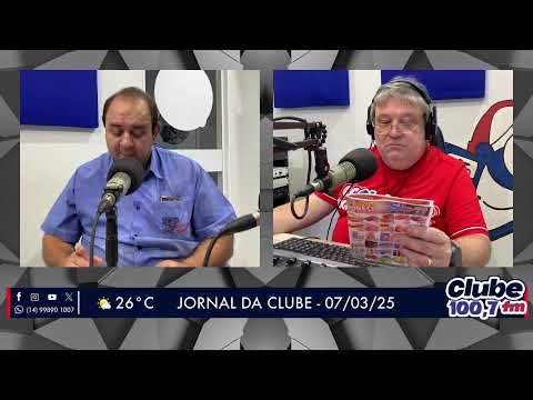 Jornal da Clube - 07/03/2025 - Edição da Manhã