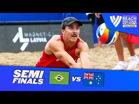 Vitor Felipe/Renato vs. Hodges/Schubert - Semi Finals Highlights Jurmala 2023 #BeachProTour