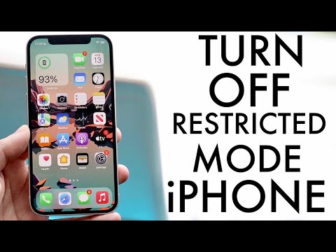 How To Turn Off Restricted Mode On ANY iPhone! (2022)