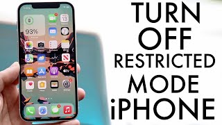 How To Turn Off Restricted Mode On ANY iPhone! (2022)