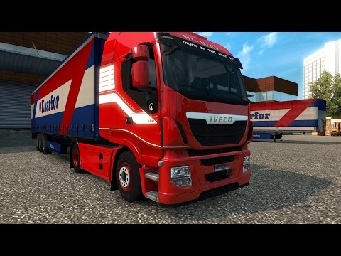 ETS 2 1.23 Vanilla Iveco Stralis Hi-Way Amsterdam - Lille