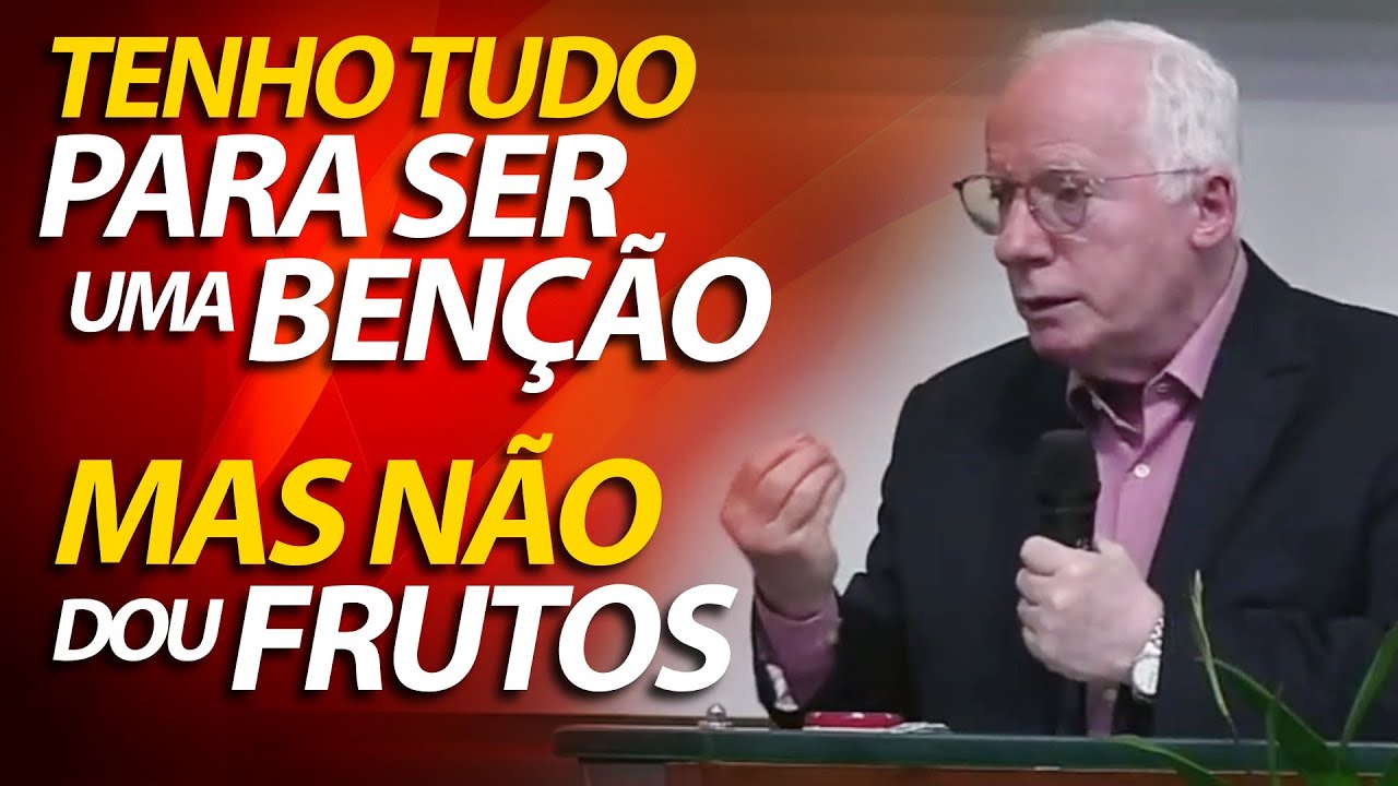 Tenho tudo para ser uma benção, mas não dou frutos | Pregação em 2 Reis 2:19 a 21 | Paulo Seabra