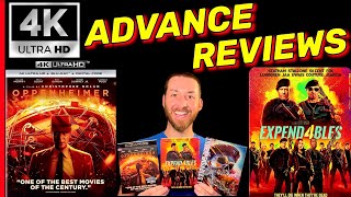 OPPENHEIMER 4K UltraHD Blu Ray & Expend4bles Advance Reviews, 4K Image & Audio Analysis & Unboxing!