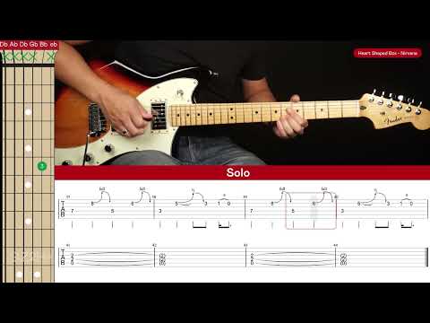 Heart Shaped Box Guitar Cover Nirvana 🎸|Tabs + Chords|