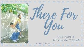 There for you ost || Kim Na Young (김나영) Our Beloved Summer (OST Part 4) ||  Eng/Han/Rom Lyrics