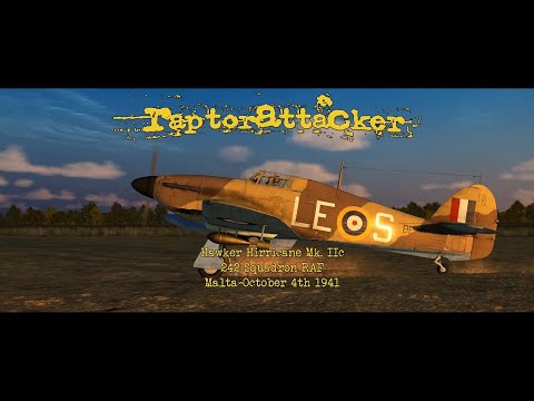 Hawker Hurricane Mk. IIc-242 Squadron RAF-Malta, October 4th. 1941