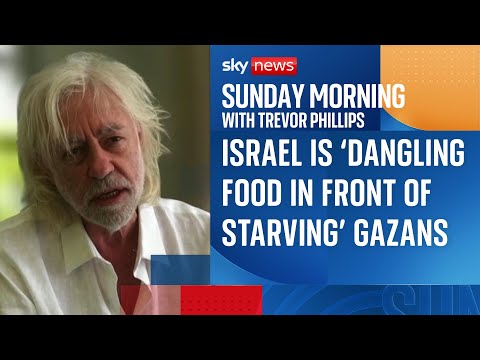 Bob Geldof claims Israel 'lying' about Gaza aid