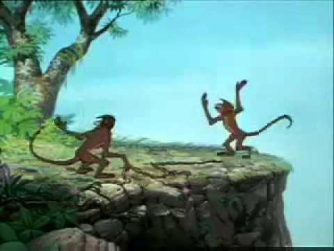 The Jungle Book   Mowgli gets caught by Monkeys English
