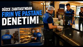 Düzce Zabıtası’ndan Fırın ve Pastane Denetimi